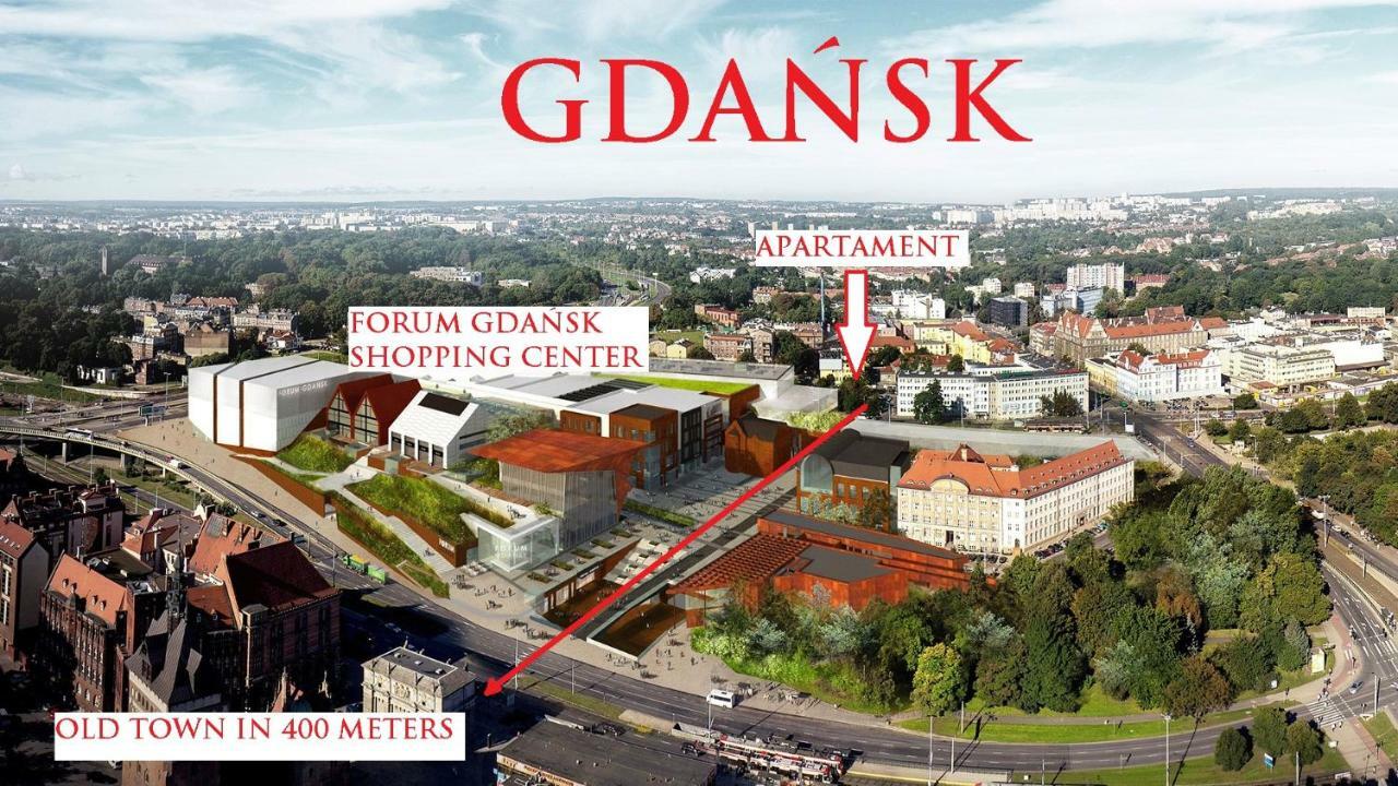 Berg Apartament Green Гданськ Екстер'єр фото